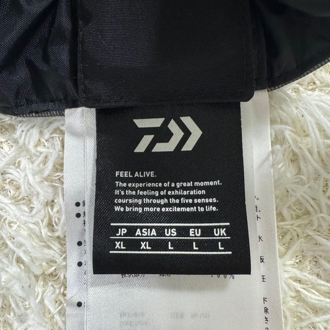 ダイワ　レインマックス コンビアップレインスーツ　パンツ　黒　XL