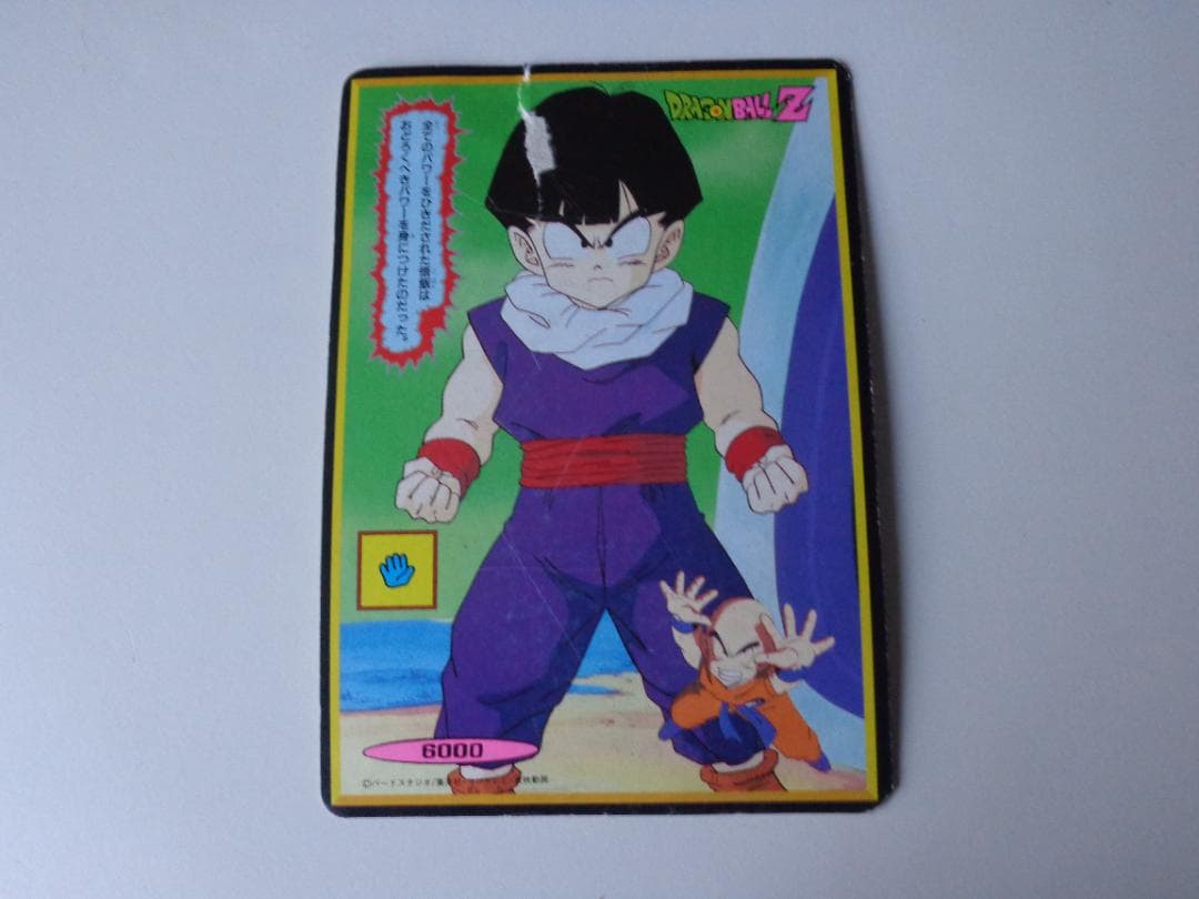 【DX CARD】ドラゴンボール ジャンボカードダス ベジータ 孫悟飯