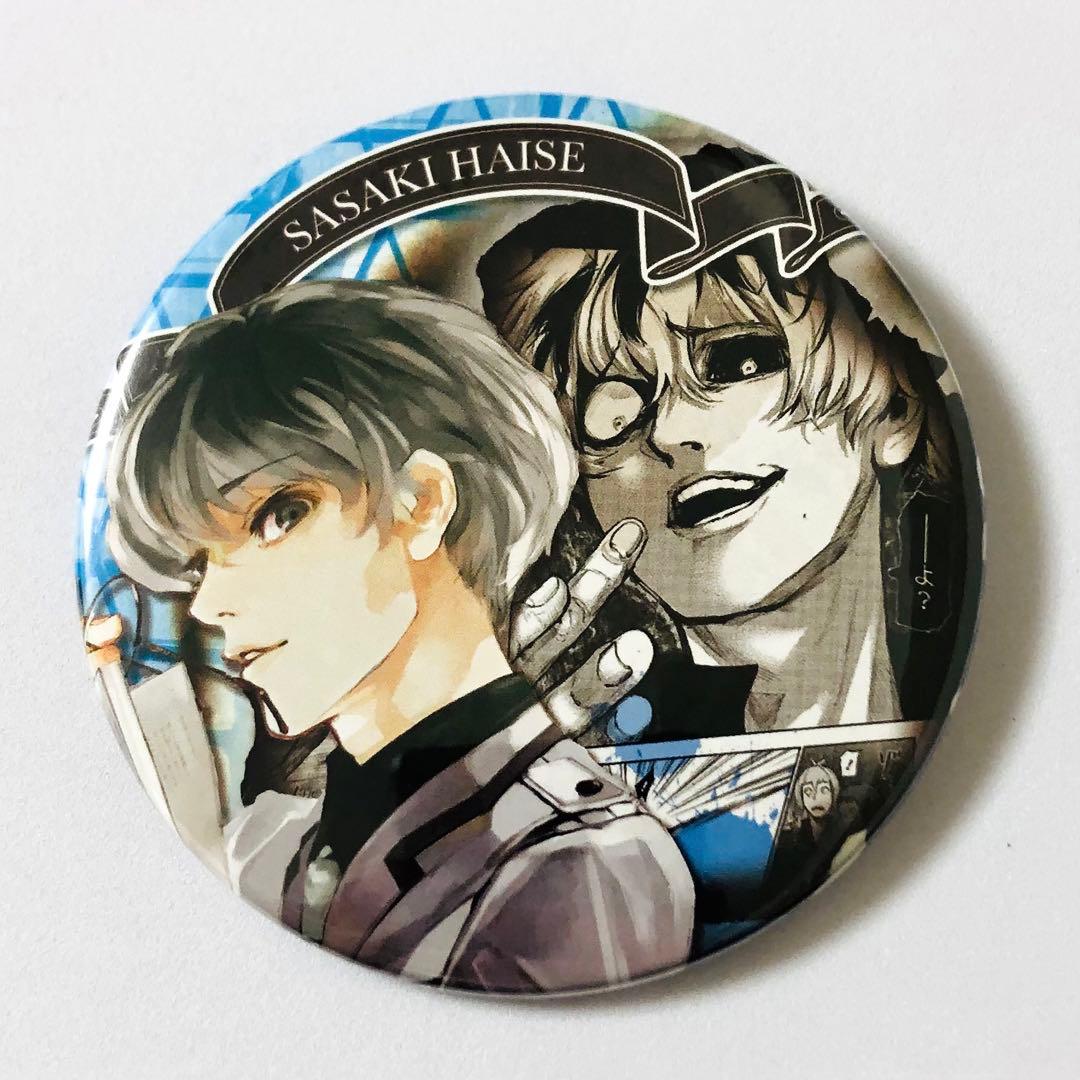 東京喰種 トーキョーグール：re 缶バッジ HEROES 佐々木琲世 B