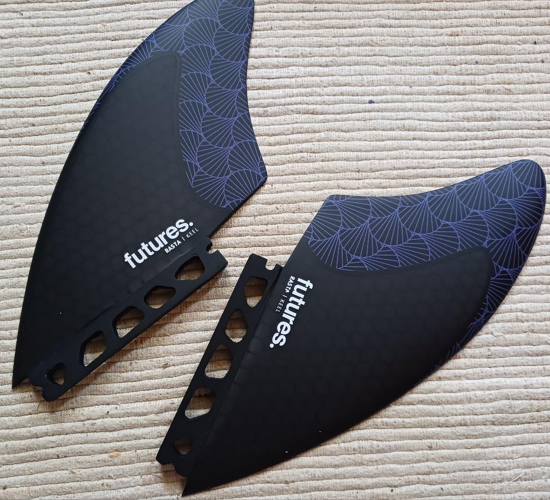 新品　サーフィン　フューチャー　ラスタ　ツインフィン