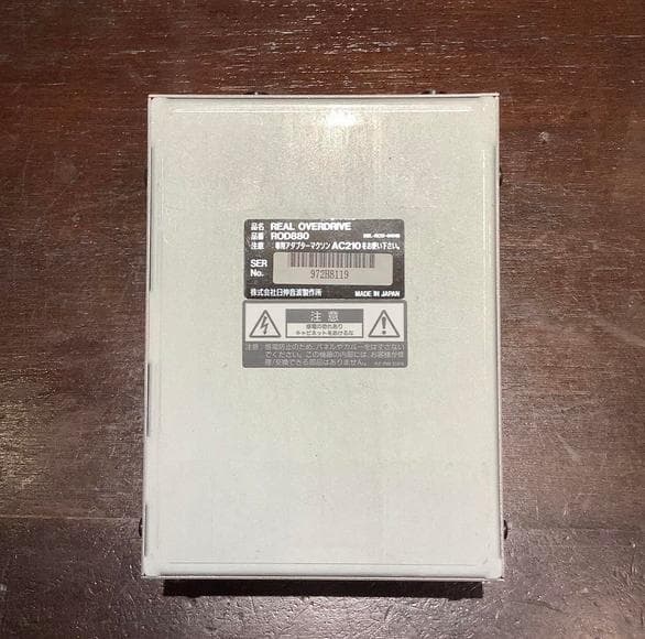 tymrMAXON ROD880 RealOverdrive 真空管内蔵