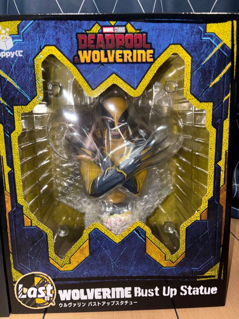 Happyくじ　デッドプール & ウルヴァリン バストアップスタチュー2種セット