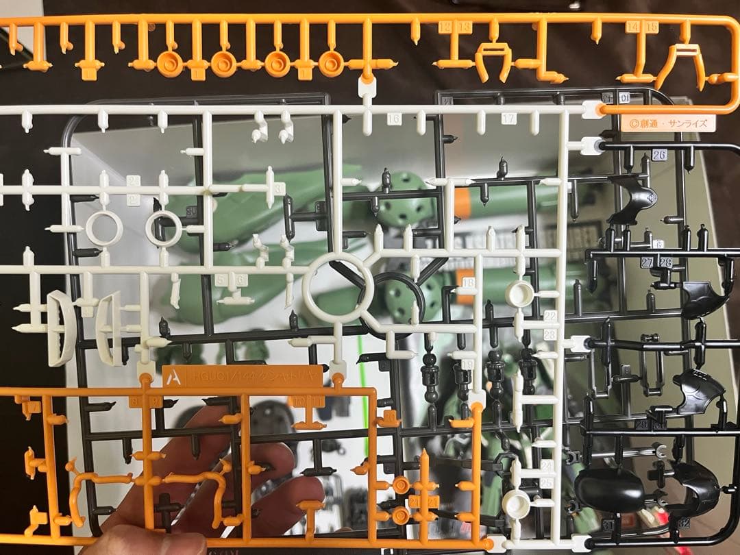 【素組・完成品】HG クシャトリヤ・リペアード