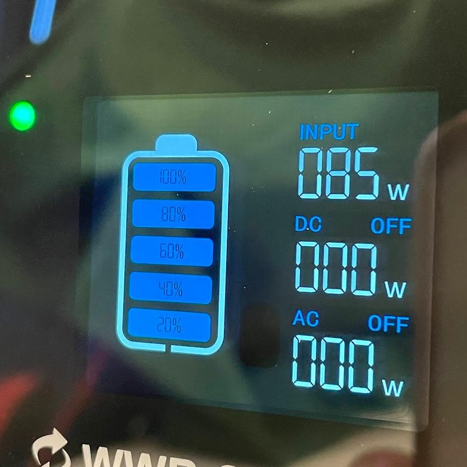 未使用●Maxar(マクサ)● ポータブル電源 楽でんくん&太陽光パネルセット