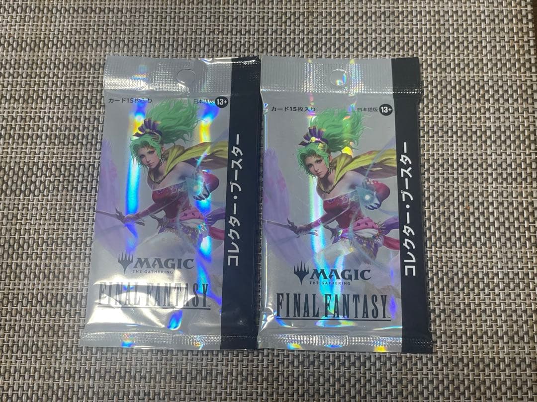 新品未開封 MTG FF コレクターブースター 日本語版 2パック