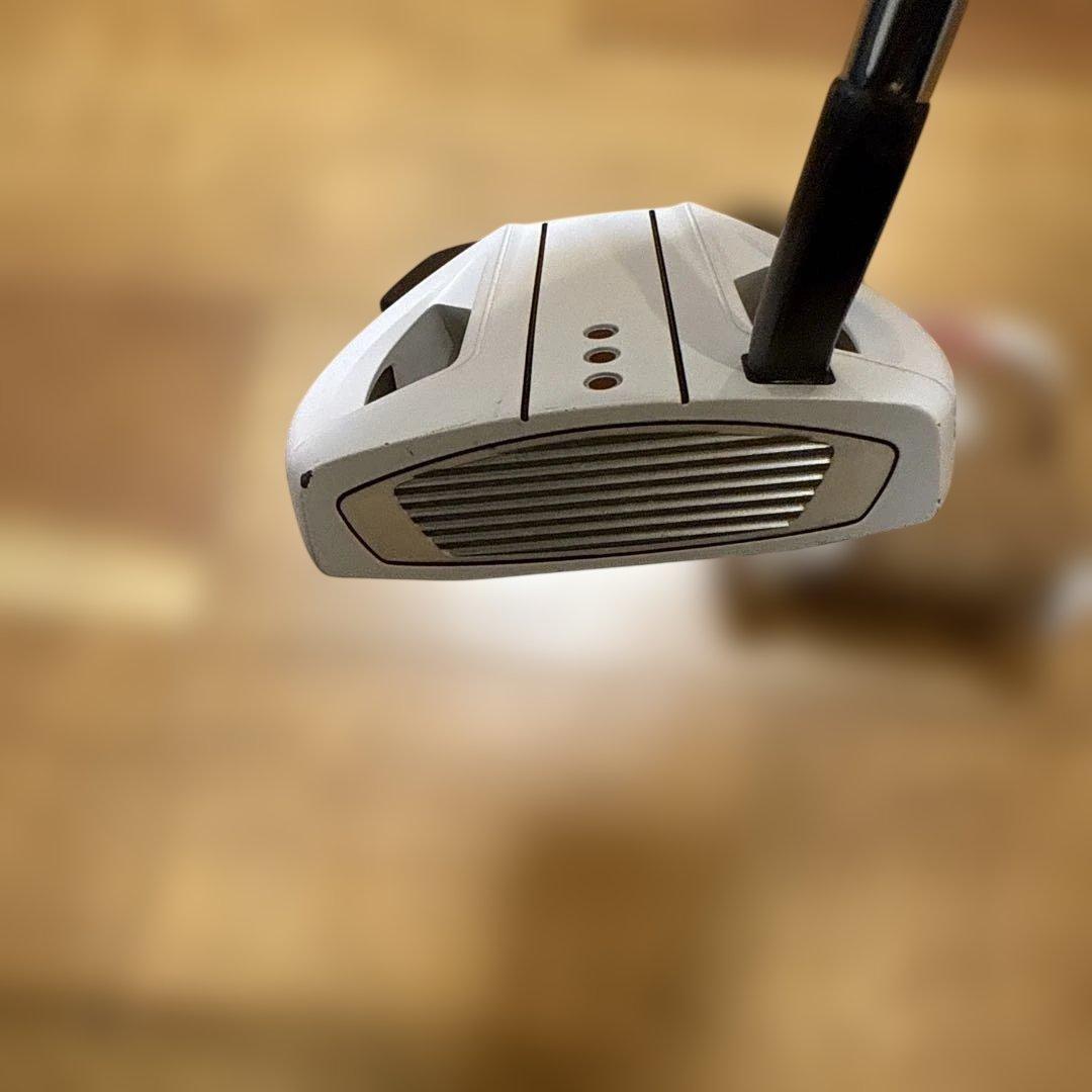 テーラーメイドのスパイダー EX ゴーストホワイトパター33インチ美品！