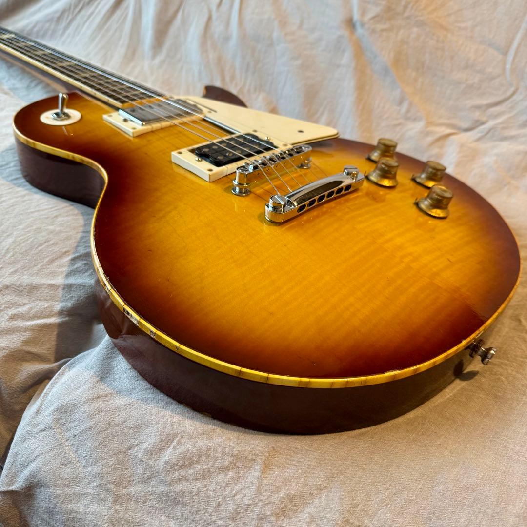 ダ*君様 【希少メンテ済】GrecoEG-420レスポール フレイム ダンカンピ