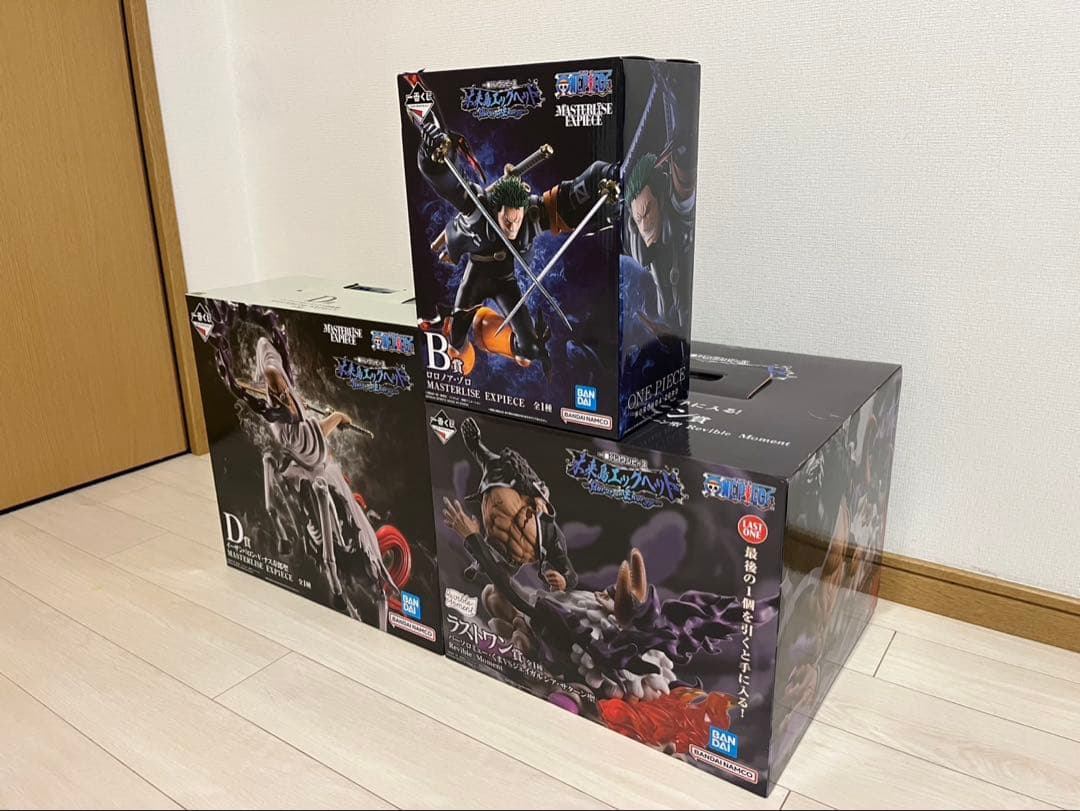 ワンピース MASTERLISE EXPECIE フィギュア 3点セット