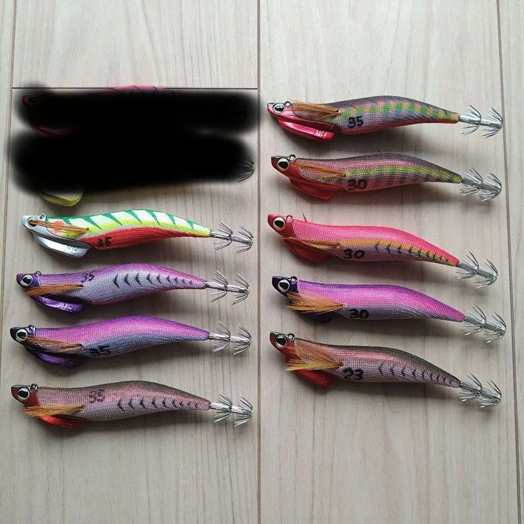 バレーヒル スクイッドシーカーTRエギ3.5号 9本セット 未使用