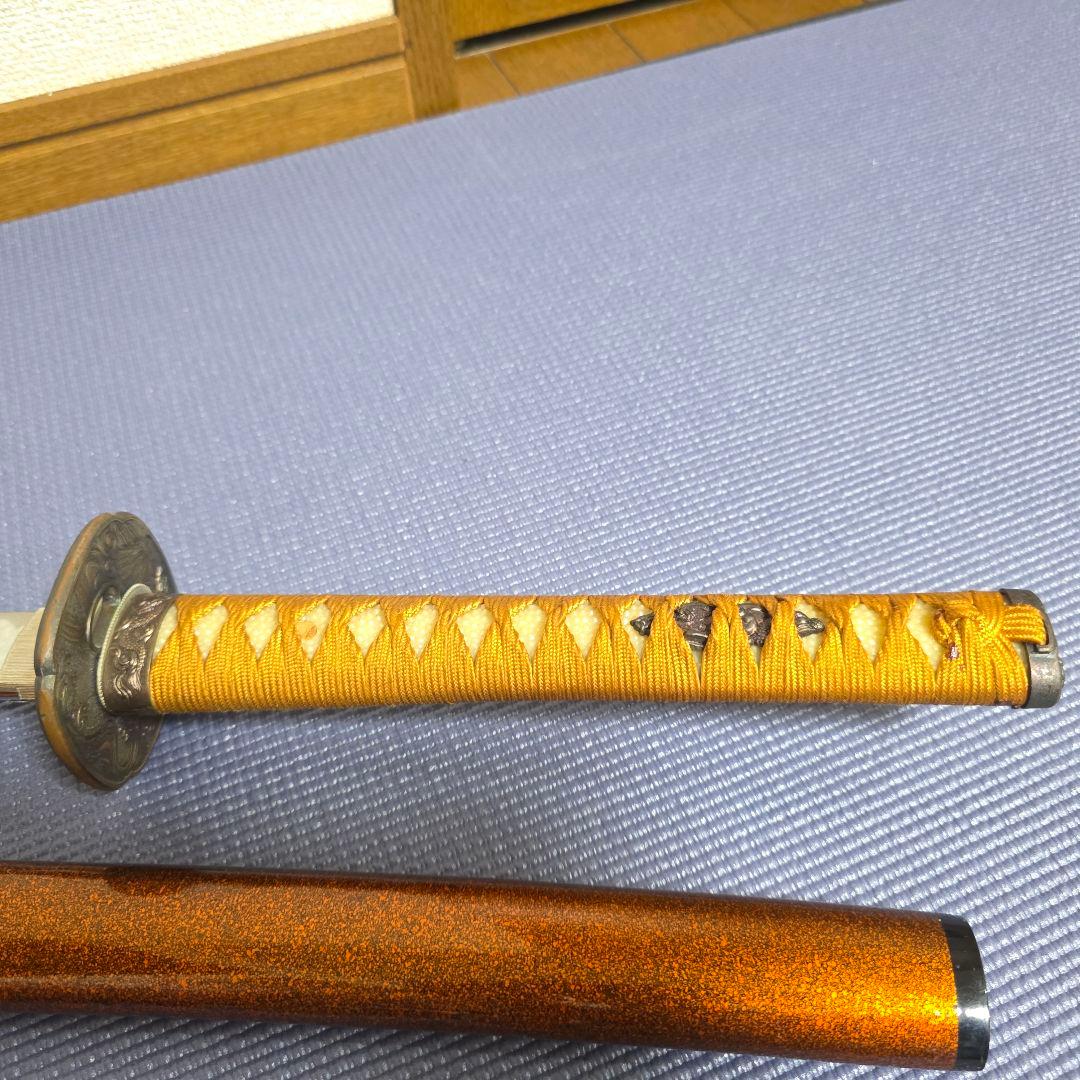 274】【美品】居合い刀　模造刀 刀 刀剣 全長約105cm 刀身74cm