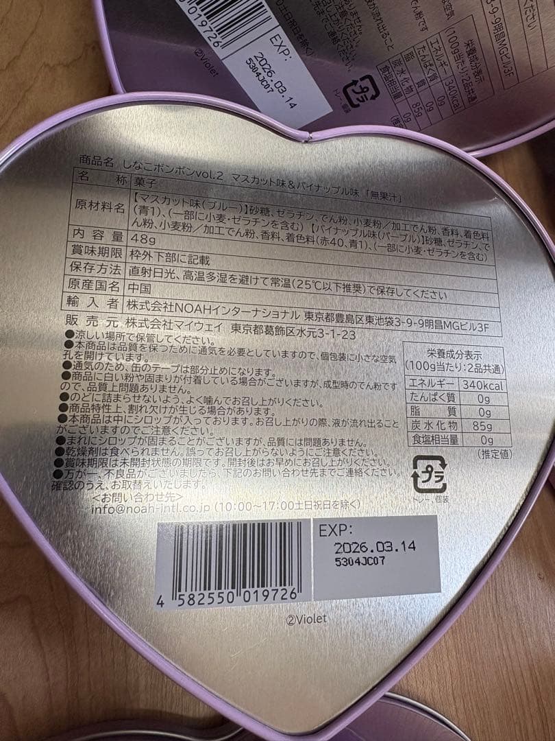 新品未開封　しなこボンボン vol.2 キャンディアゴーゴー　6個セット