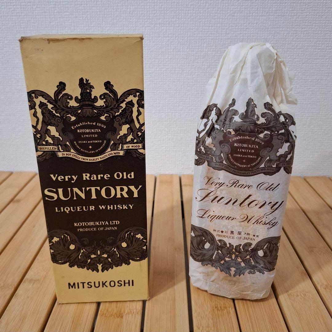 三越 サントリーウイスキーWHISKY KOTOBUKIYA ベリーレアオールド