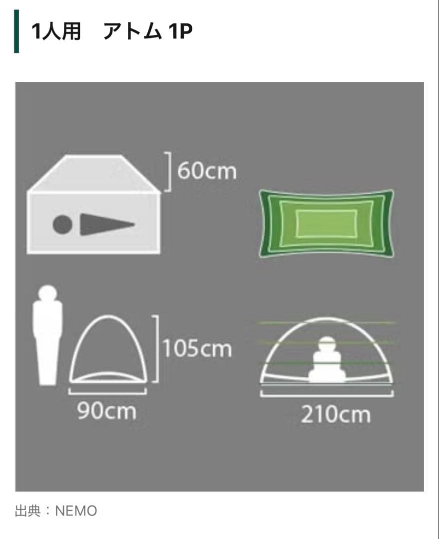 わ*ん様 ニーモ アトム1P アライテント エスパースファイントラック モンベル