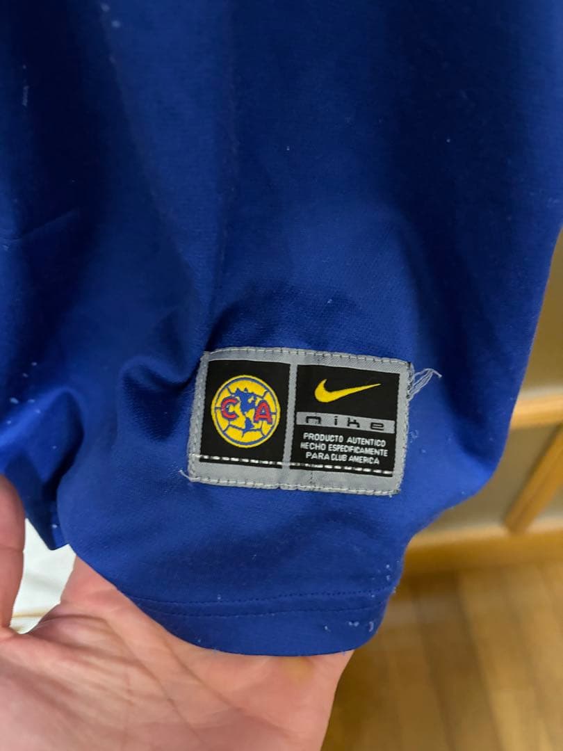 Nike Club América シャツ 青　2002-2003 T