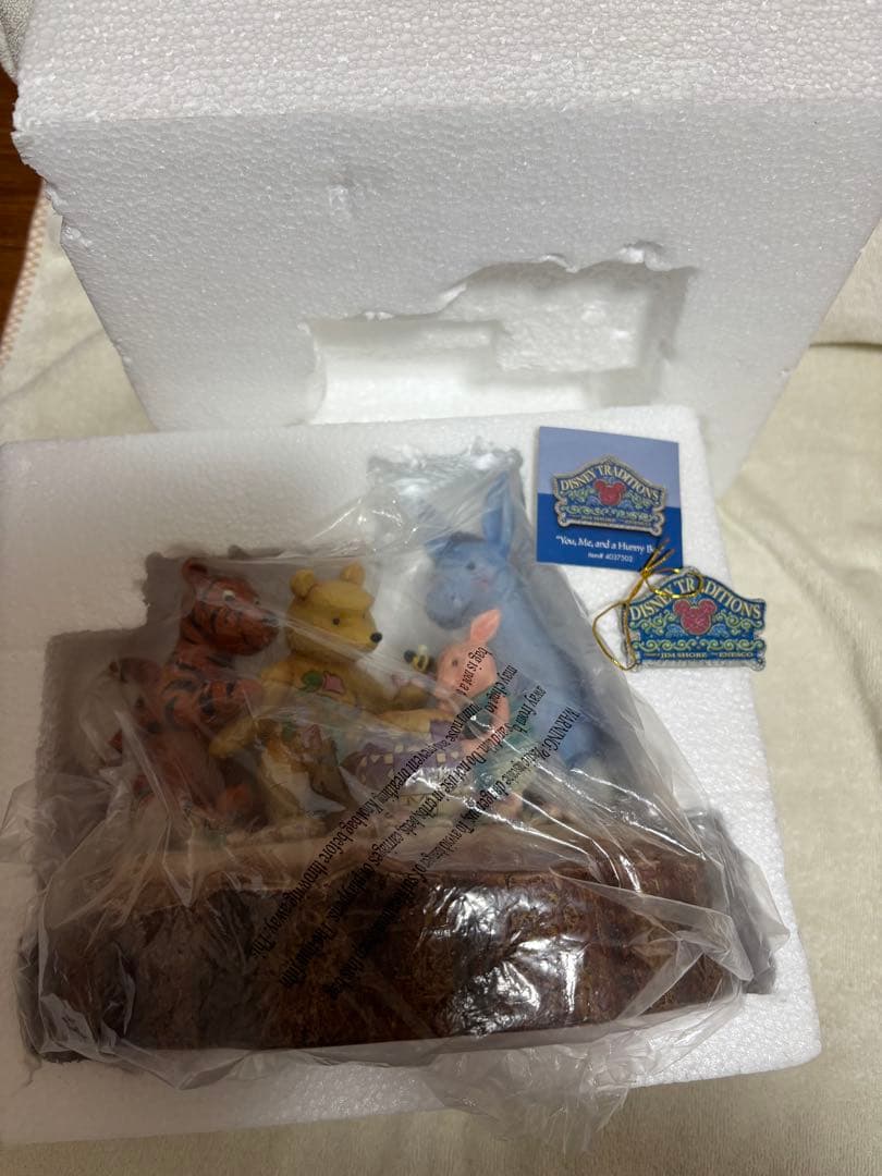 エネスコディズニー　ジムショアディズニー　プーさんクラシックプー　置物