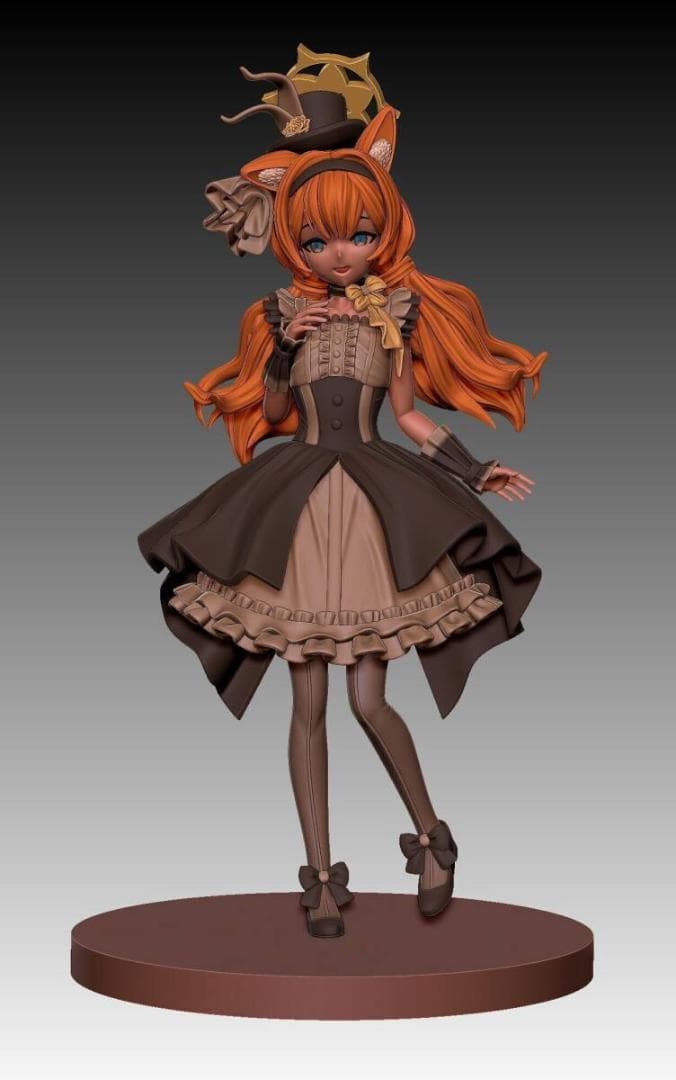 伊落マリー　ブルアカ　1/7　19ｃｍ　未塗装未組立　ガレキ　ブルーアーカイブ