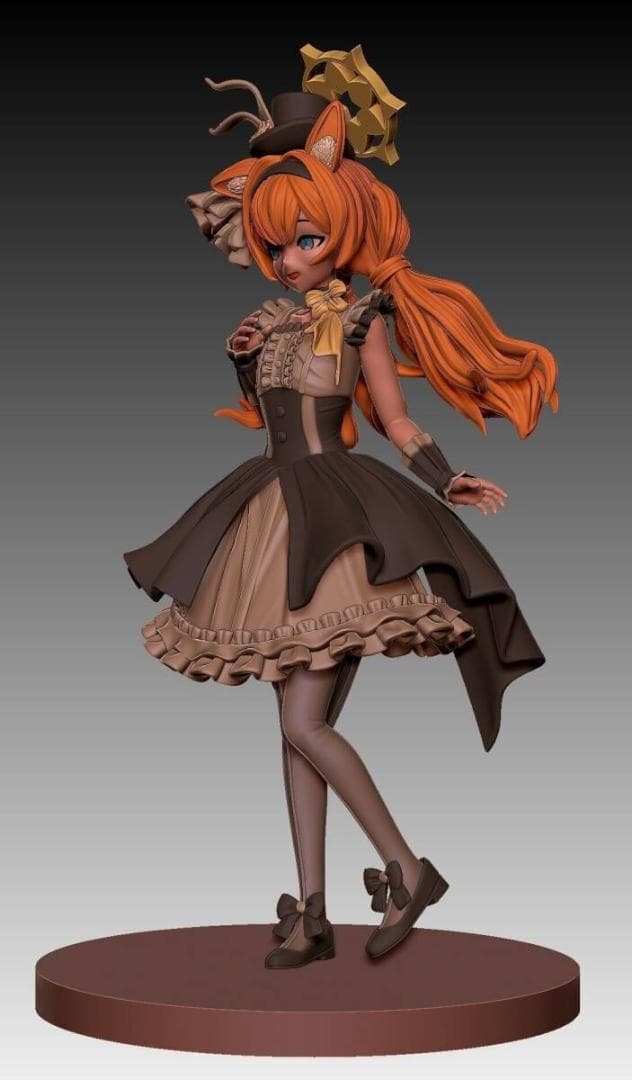 伊落マリー　ブルアカ　1/7　19ｃｍ　未塗装未組立　ガレキ　ブルーアーカイブ