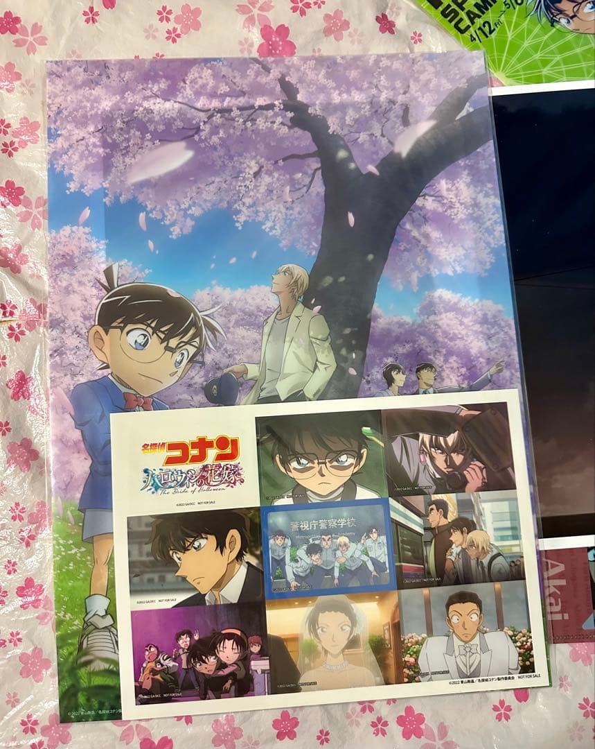 m*-様 名探偵コナン　複製原画　警察学校組　100巻記念ファイル　まとめ売り