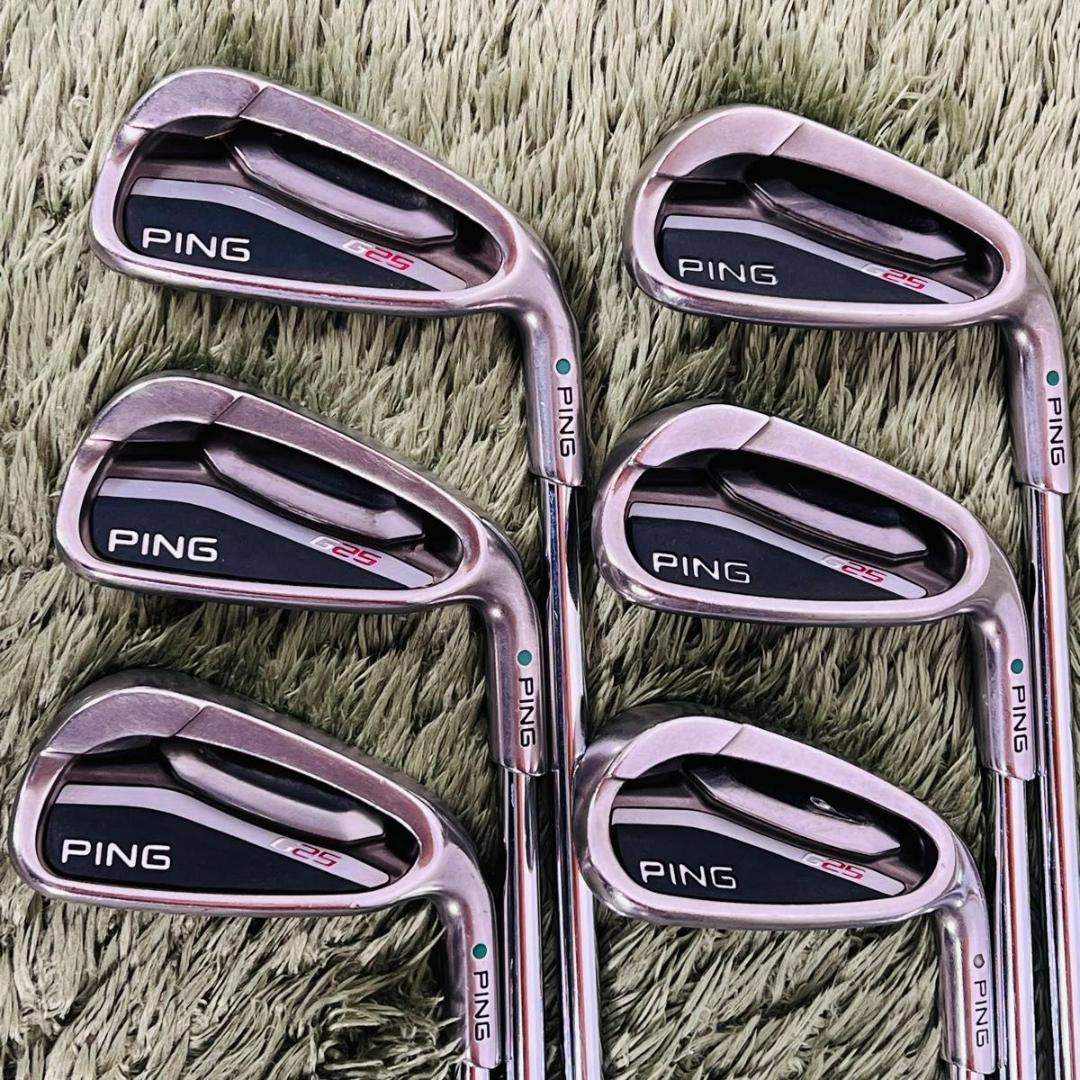 PING ピン G25 アイアン6本セット メンズゴルフ 初心者 入門 大人気