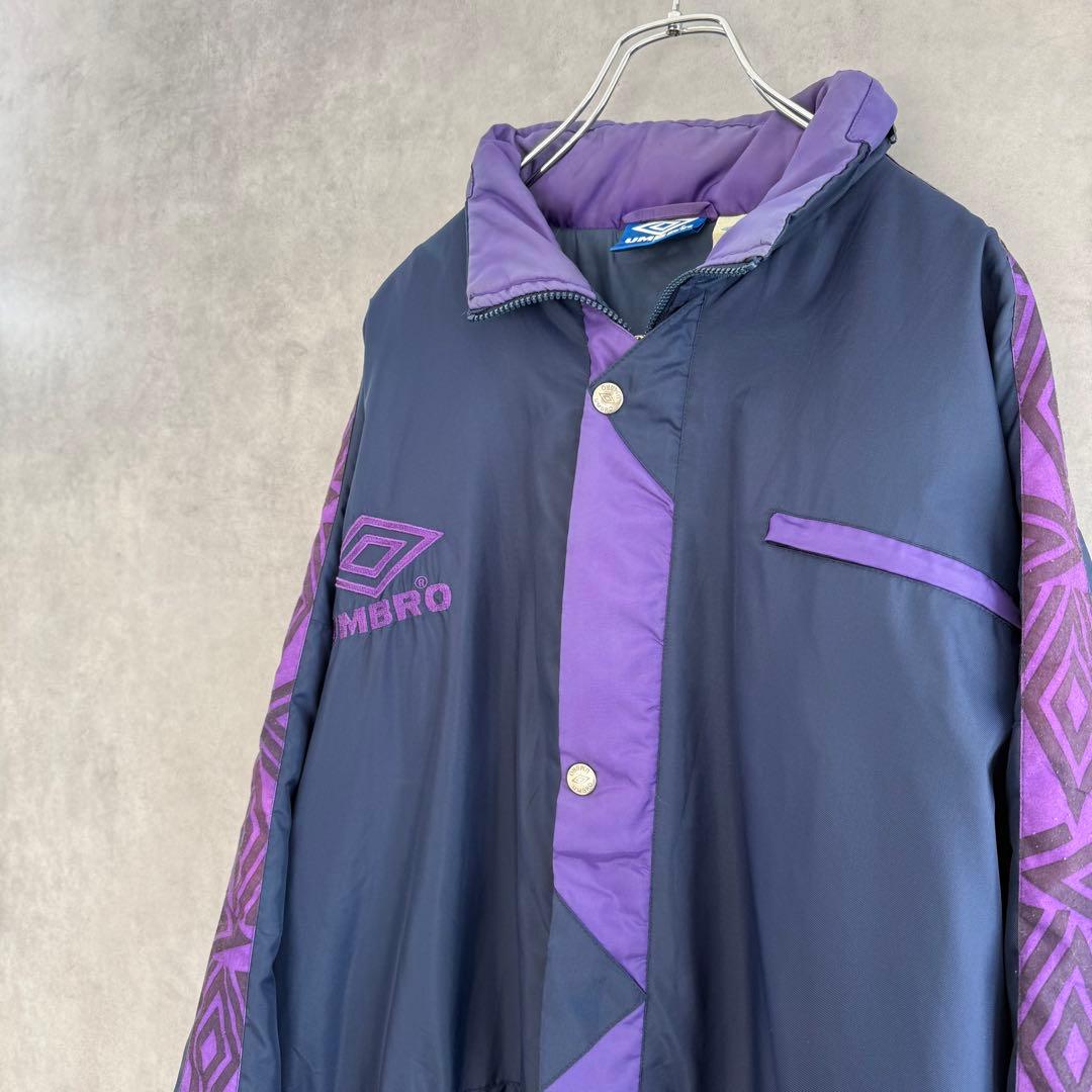 90s UMBRO アンブロ ベンチコート ナイロンジャケット XL