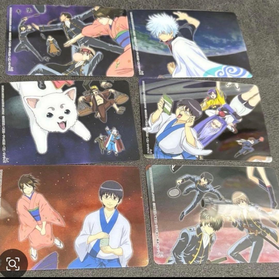 銀魂カード、缶バッジセット