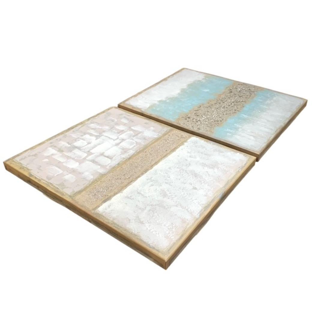 キャンバスアート 2点セット Radiant グリッター キラキラ 4246