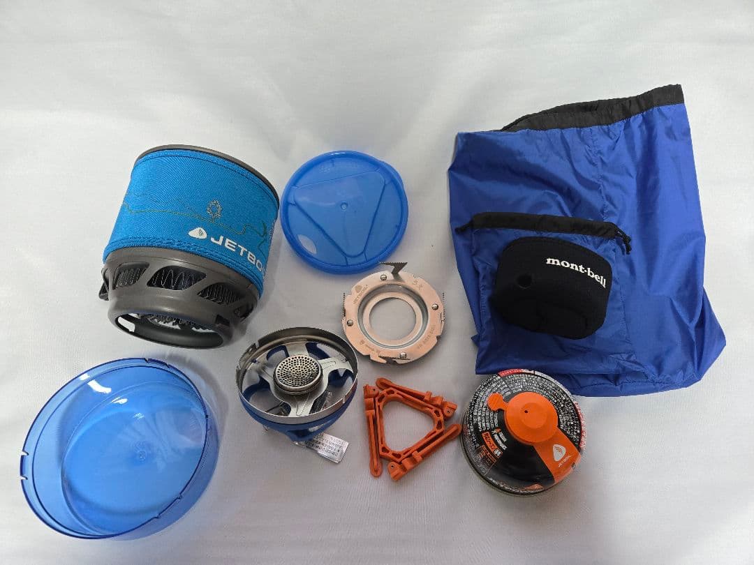 ヘンムー mont-bell JETBOILミニモブルーツリーカラー
