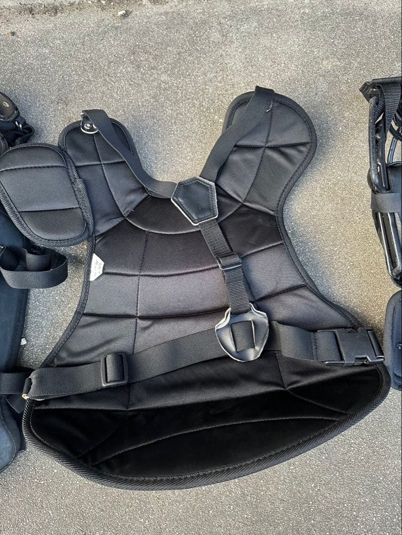 一般軟式用キャッチャー防具セット