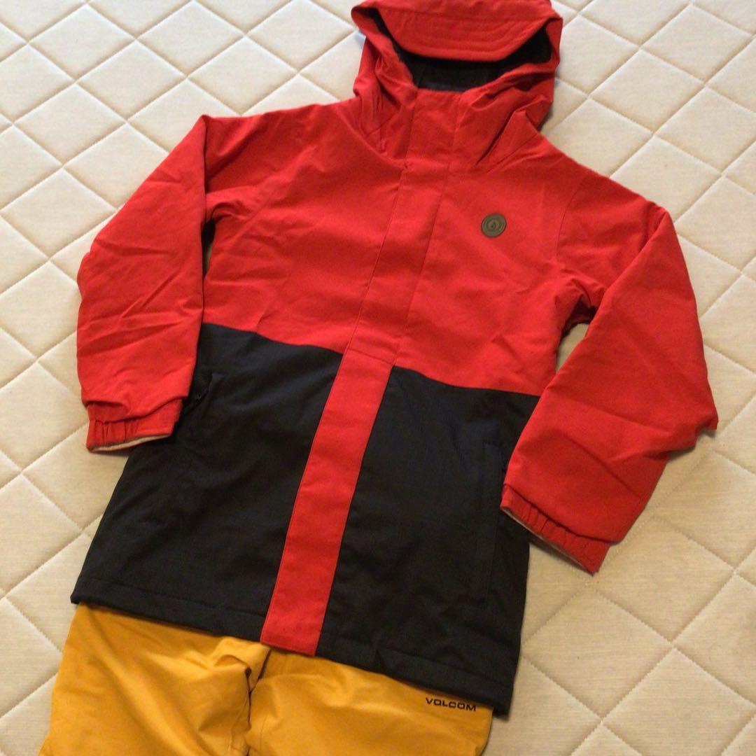 VOLCOM/ボルコム スキー/スノーボード ウェア 上下 M 130〜140㎝