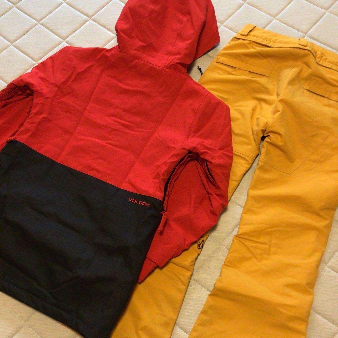 VOLCOM/ボルコム スキー/スノーボード ウェア 上下 M 130〜140㎝