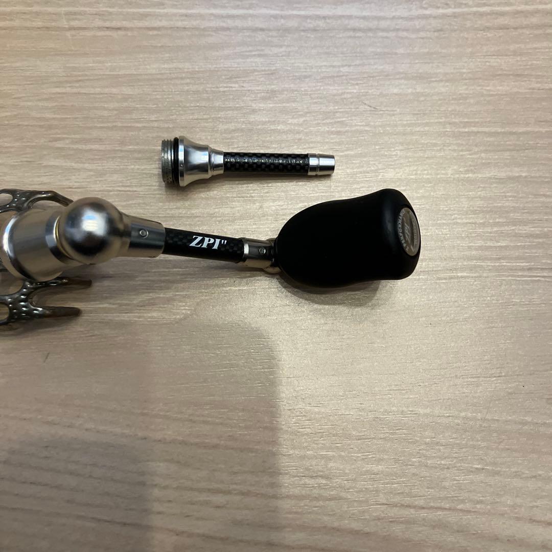 ZPI スピニングリールハンドル カーボンファイバー(シマノ用)