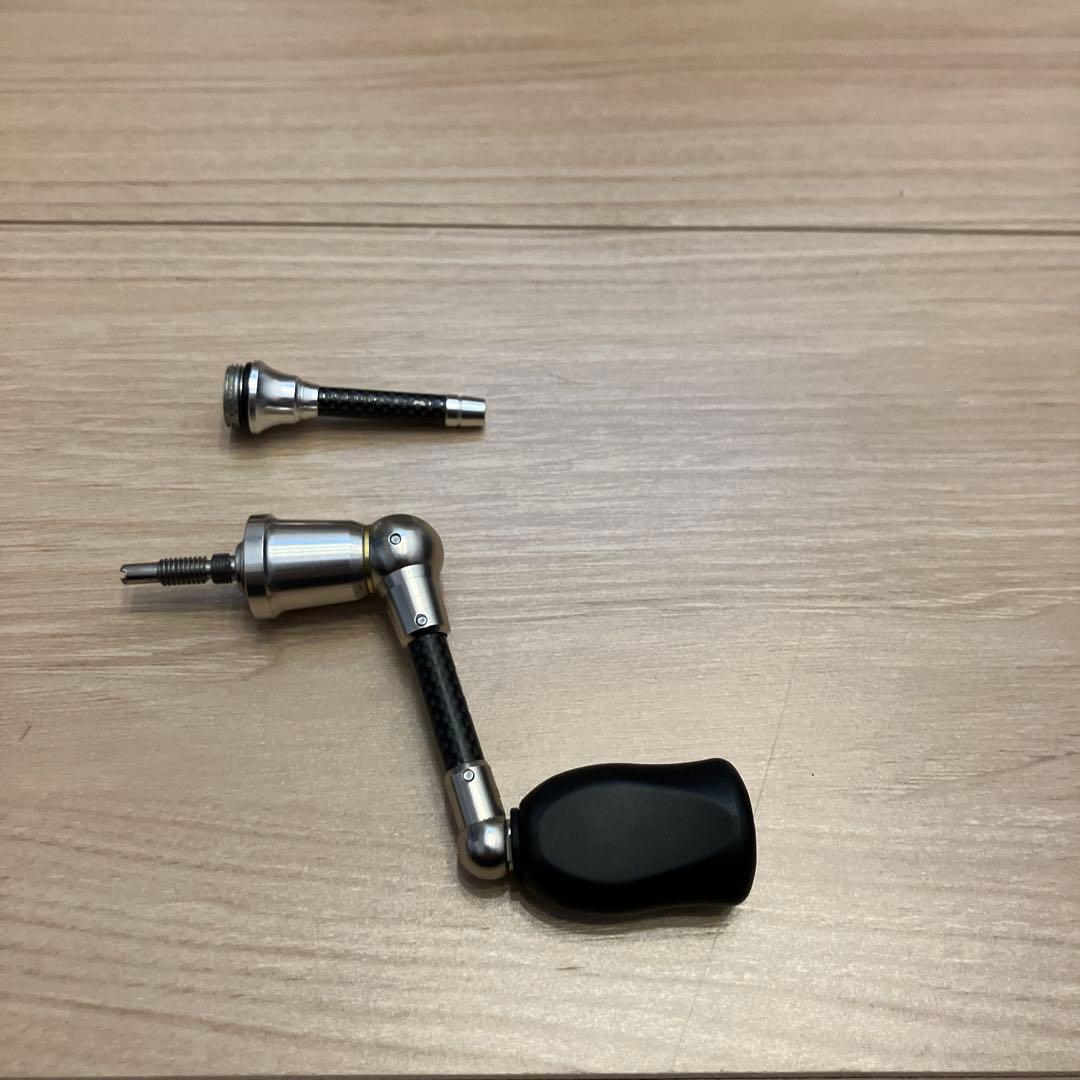 ZPI スピニングリールハンドル カーボンファイバー(シマノ用)