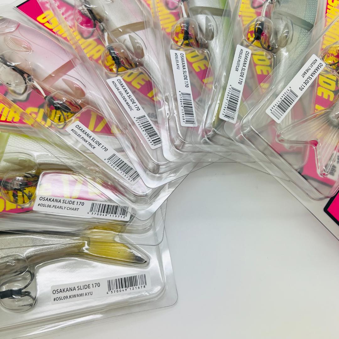 全７種セット RAIDJAPAN レイドジャパン オサカナスライド170