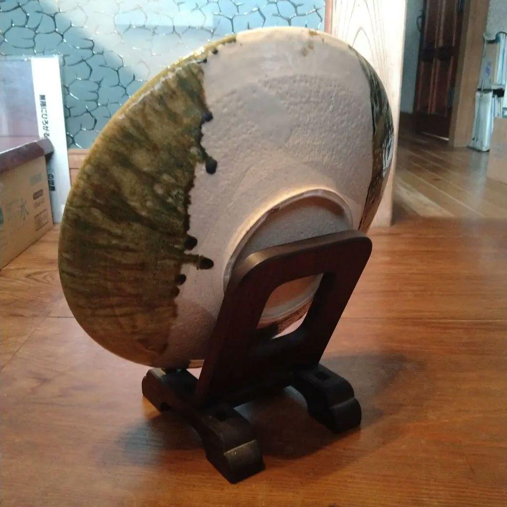 織部焼　大皿　作家物