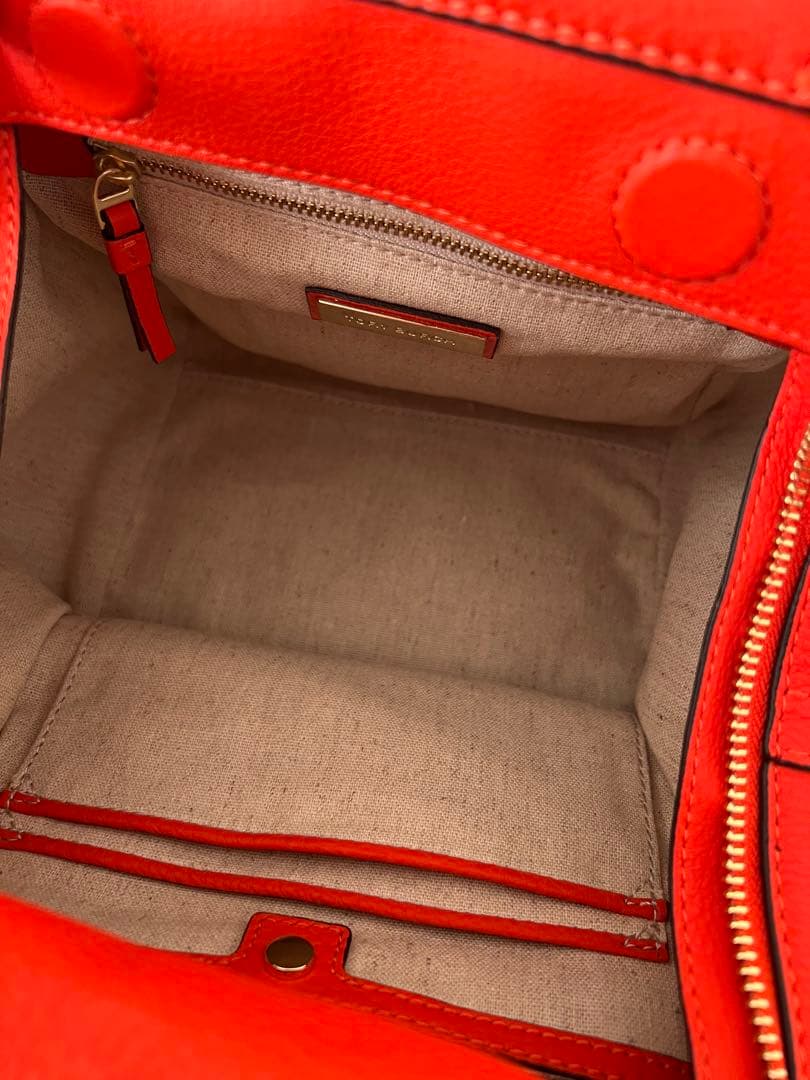 TORY BURCH 赤 ハンドバッグ