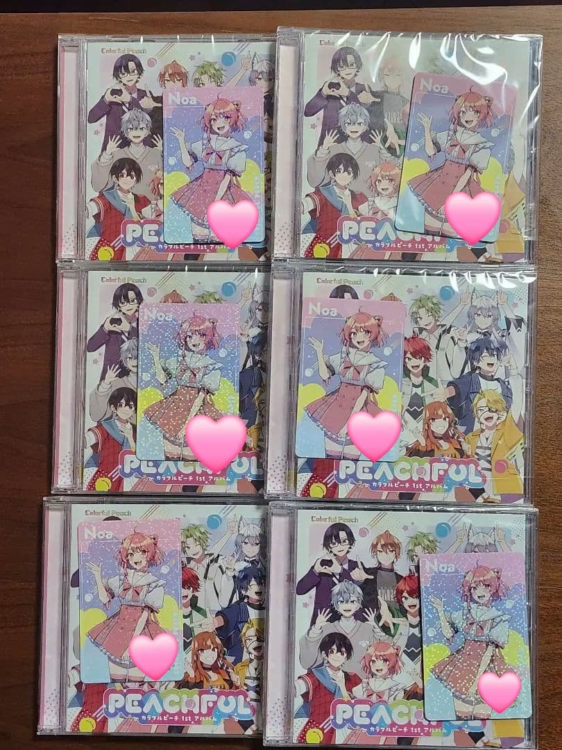 カラフルピーチ からぴち のあさん トレカ