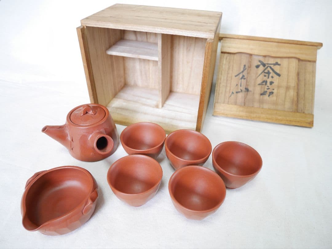 常滑焼　杉江木仙　煎茶セット