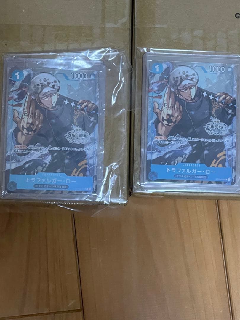 ONEPIECEカード チャンピオンシップセット ロー シャンクス プロモ2枚