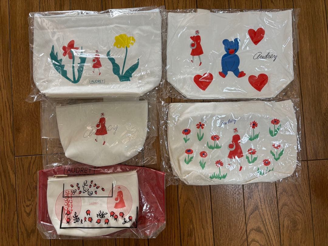 新品未使用 AUDREY ポーチ バック 5点セット 名古屋高島屋