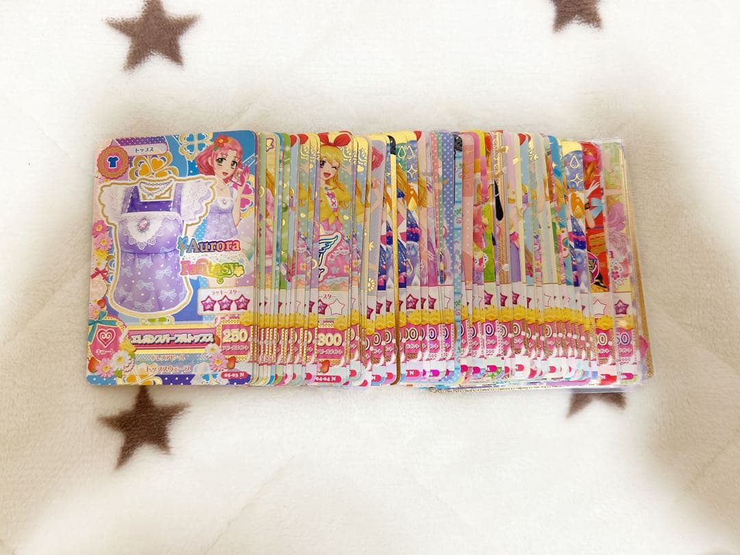 アイカツカード バインダー，カード約355枚まとめ売り