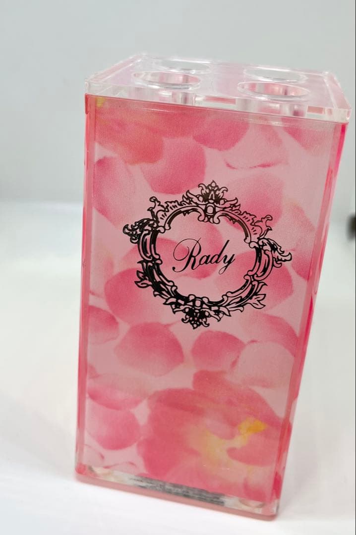 rady 洗面用品歯ブラシ立て、シャンプーボトル、、小物入れトレー3点セット