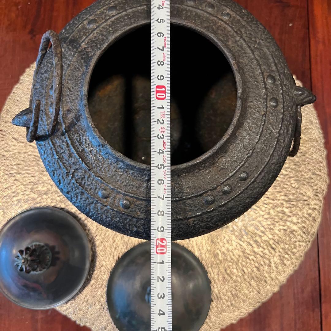 釜　伝統工芸　茶道具　茶釜　茶の湯釜　Japanese Traditional