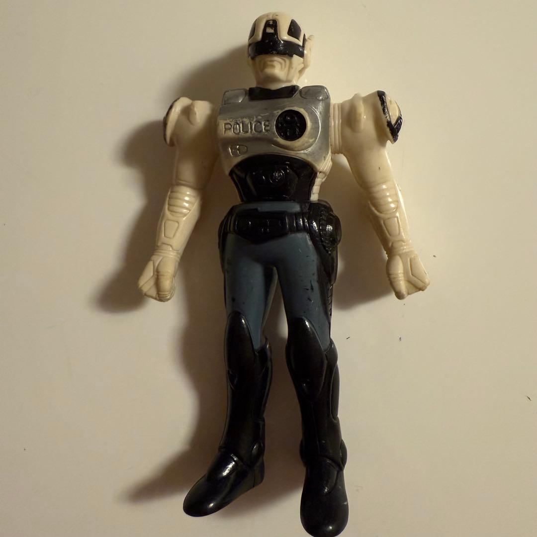 【当時品】電脳警察サイバーコップ ソフビ 4体セット
