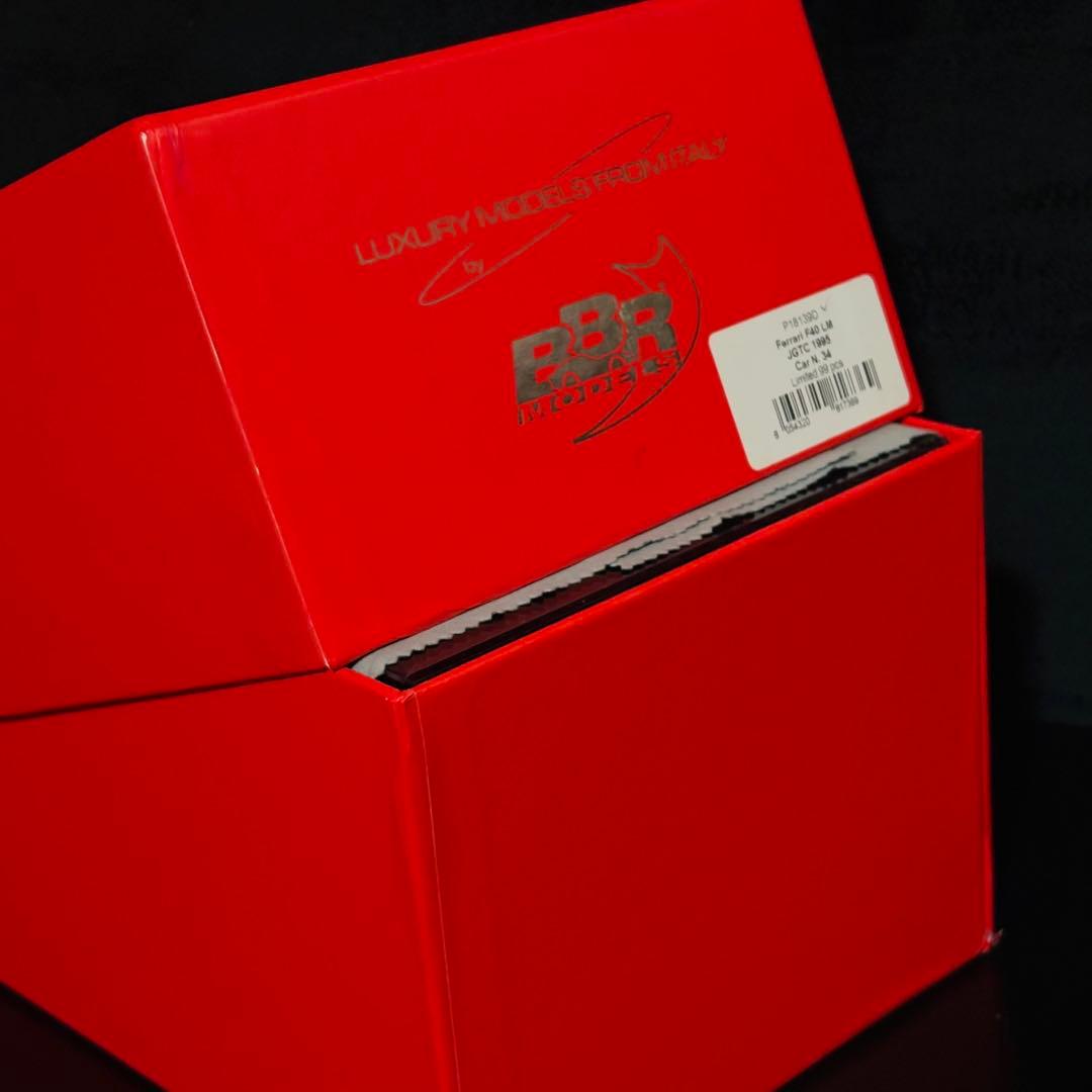 限定99台 1/18 BBR フェラーリ F40 LM 1995 JGTC