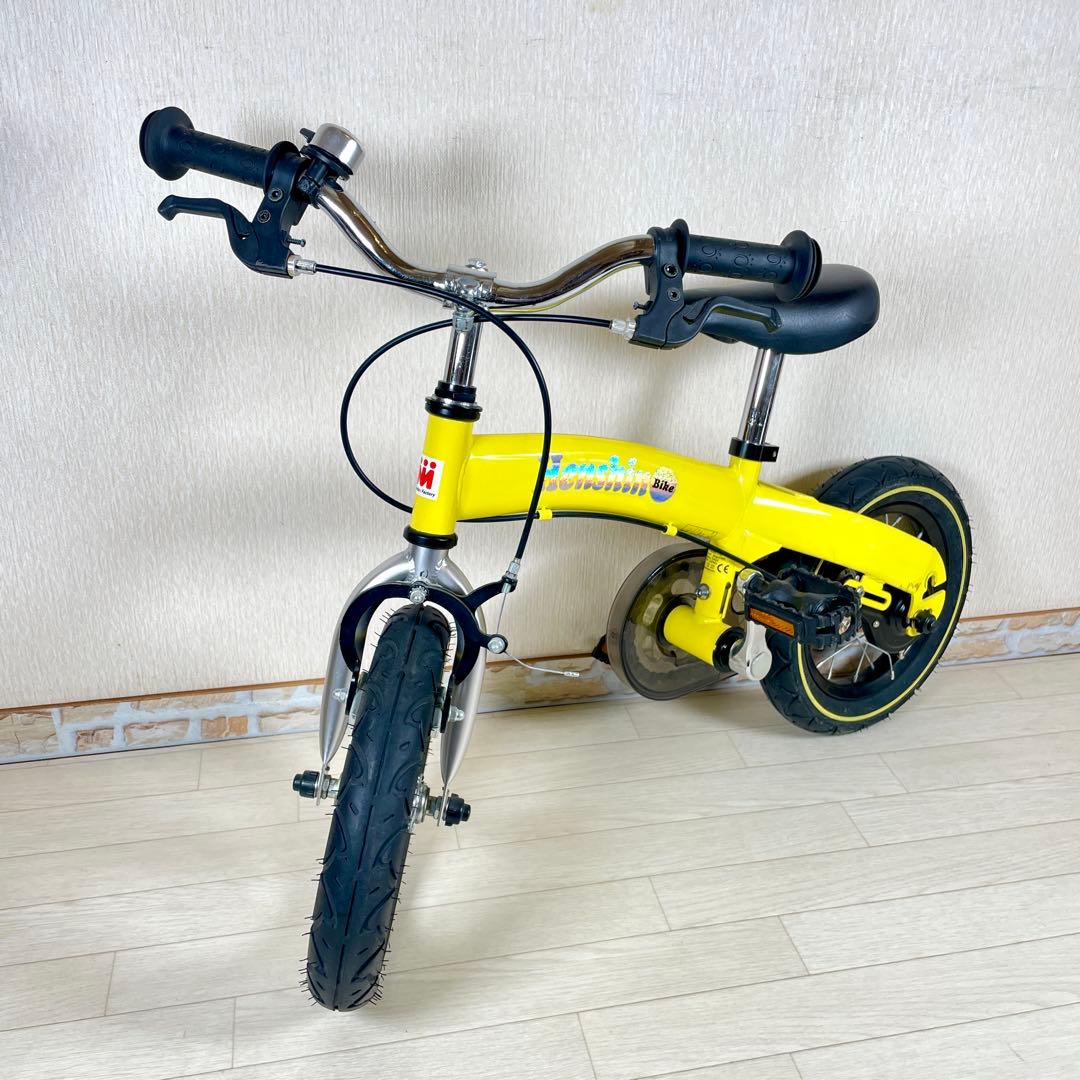 Henshin Bike へんしんバイク 12インチ イエロー　自転車　幼児