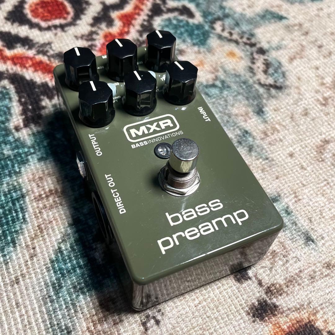 ベース MXR bass preamp M81