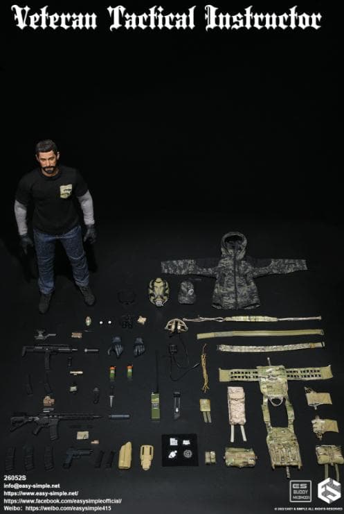 Easy&Simple 26052S 1/6スケール GBRS 戦術教官 限定版