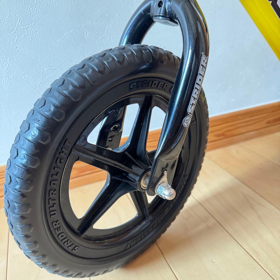 【美品】ストライダー スポーツ 12インチ イエロー 説明書付