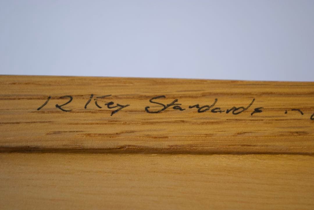 カリフォルニア製 スリットドラム 作家サイン入り たたいてるだけで気持ちいい。