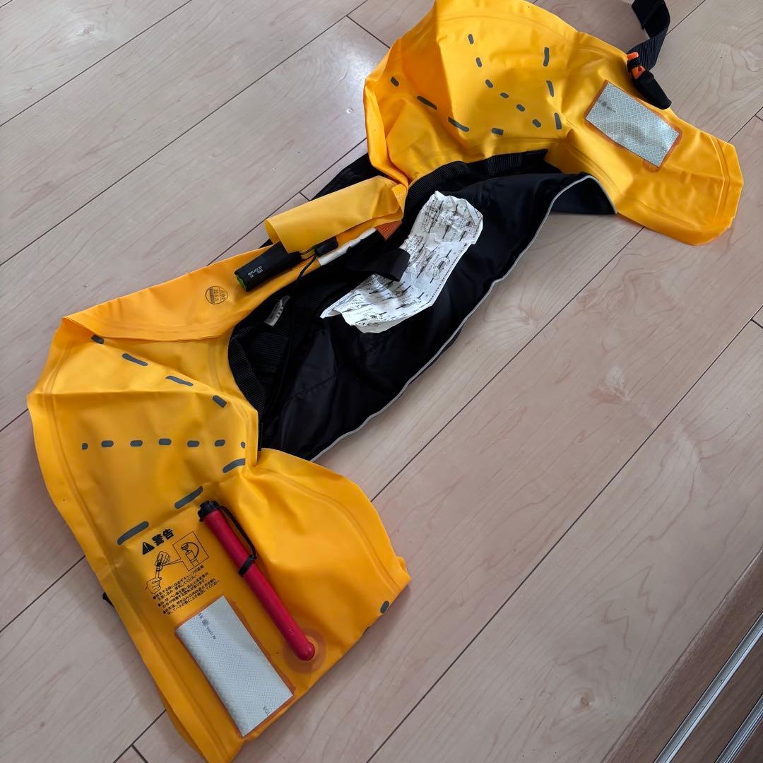 一条DAIWA ライフジャケット DF-2200 ウエストタイプ 桜マーク